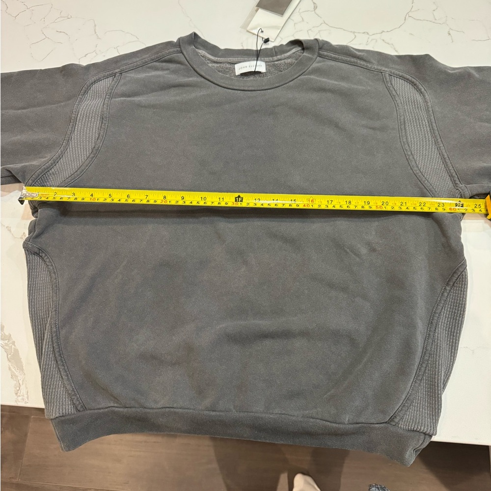 John Elliot Washed Black Men’s Crew